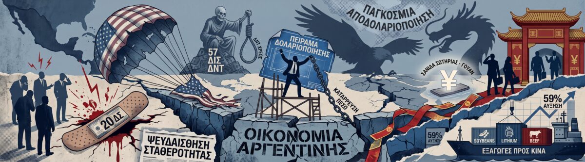 Ακόμα και ο Μιλέι εγκατέλειψε τον Τράμπ – Η αποτυχία του δολαρίου και η αναγκαστική στροφή στο κινεζικό γουάν!