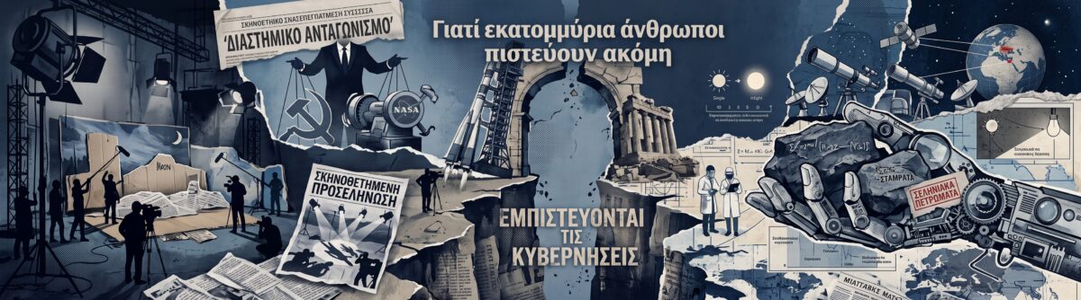 Γιατί εκατομμύρια άνθρωποι πιστεύουν ακόμη ότι η προσελήνωση του Apollo 11 ήταν σκηνοθετημένη
