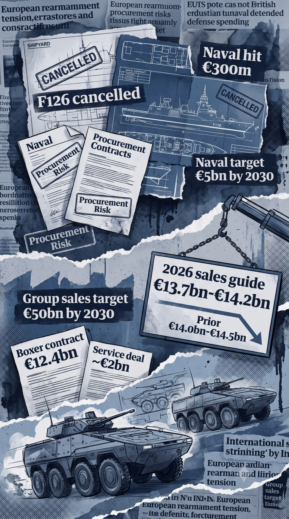 Η Rheinmetall έμαθε ότι ο επανεξοπλισμός έχει και ακυρώσεις