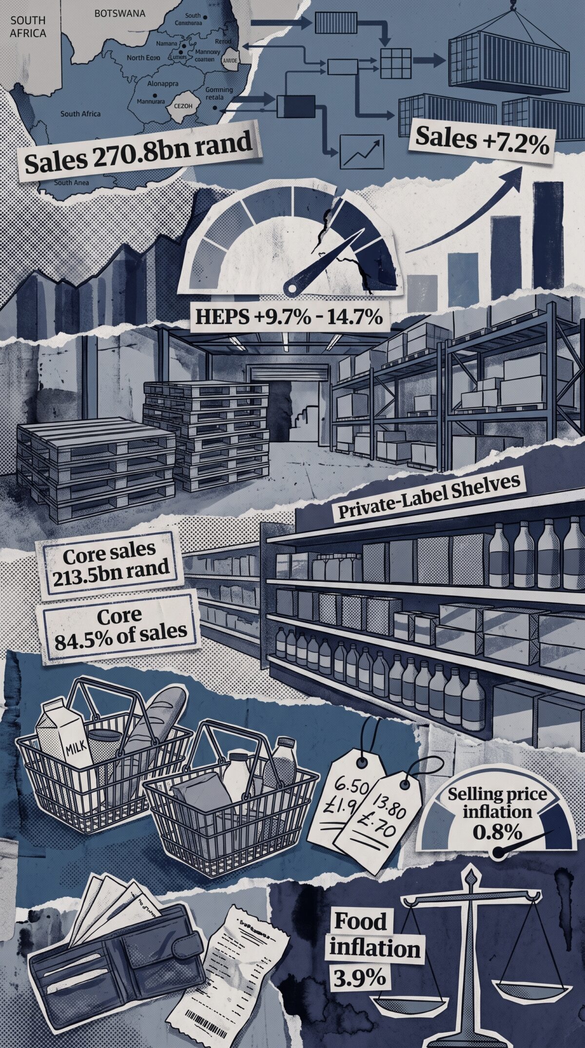Η Shoprite νίκησε τον πληθωρισμό πουλώντας φθηνότερα από τον πληθωρισμό