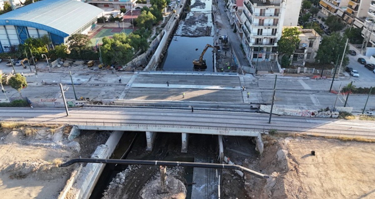 Παλαιά Λεωφόρος Ποσειδώνος – Δόθηκε στην κυκλοφορία η νέα γέφυρα