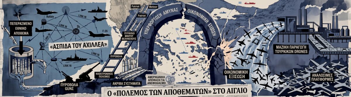 Ο «πόλεμος των αποθεμάτων» στο Αιγαίο: Το κρίσιμο στοίχημα της Ελλάδας απέναντι στη μαζική παραγωγή τουρκικών drones