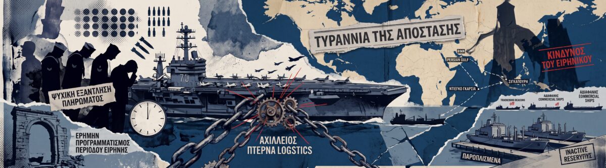 Πώς η στρατιωτική επιμελητεία και οι αποστάσεις λυγίζουν το πολεμικό ναυτικό των ΗΠΑ