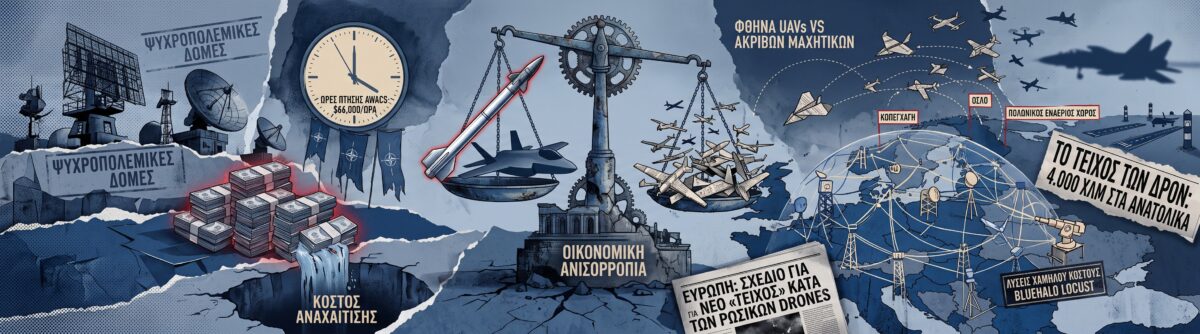 Πώς σχεδιάζει το ΝΑΤΟ να σταματήσει τα ρωσικά drones: Το «τείχος» των 4.000 χλμ. που θέλει να χτίσει η Ευρώπη