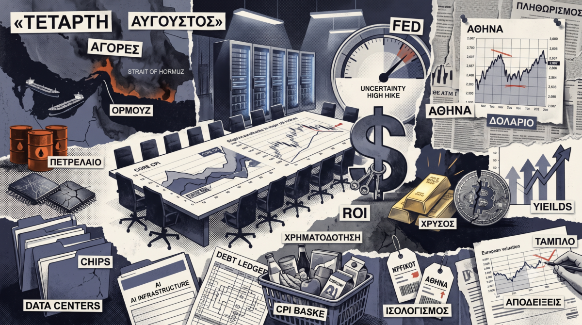 Τι προβλέπουν τα άστρα για σήμερα Τετάρτη 12.08.2026 – CPI day, Ορμούζ και AI που ζητά άδεια από τη Fed