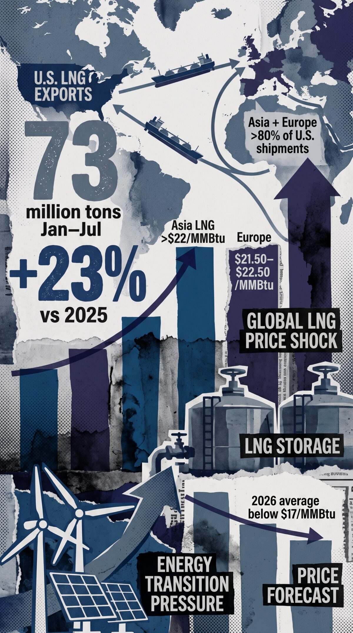 Το αμερικανικό LNG σκοντάφτει στην ίδια του την επιτυχία