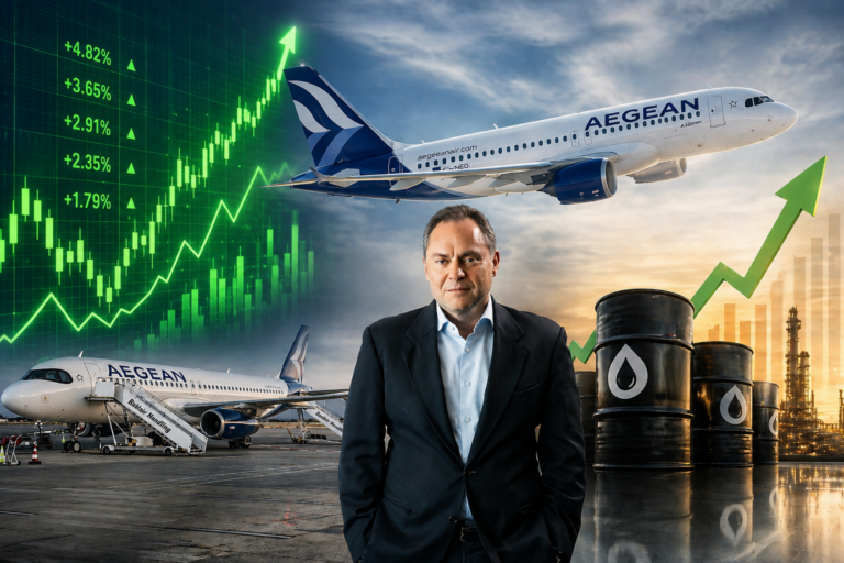 AEGEAN: Το hedging κρατάει και η μετοχή το μυρίστηκε – τι δείχνουν τα δελτία του ΔΑΑ πριν τα αποτελέσματα
