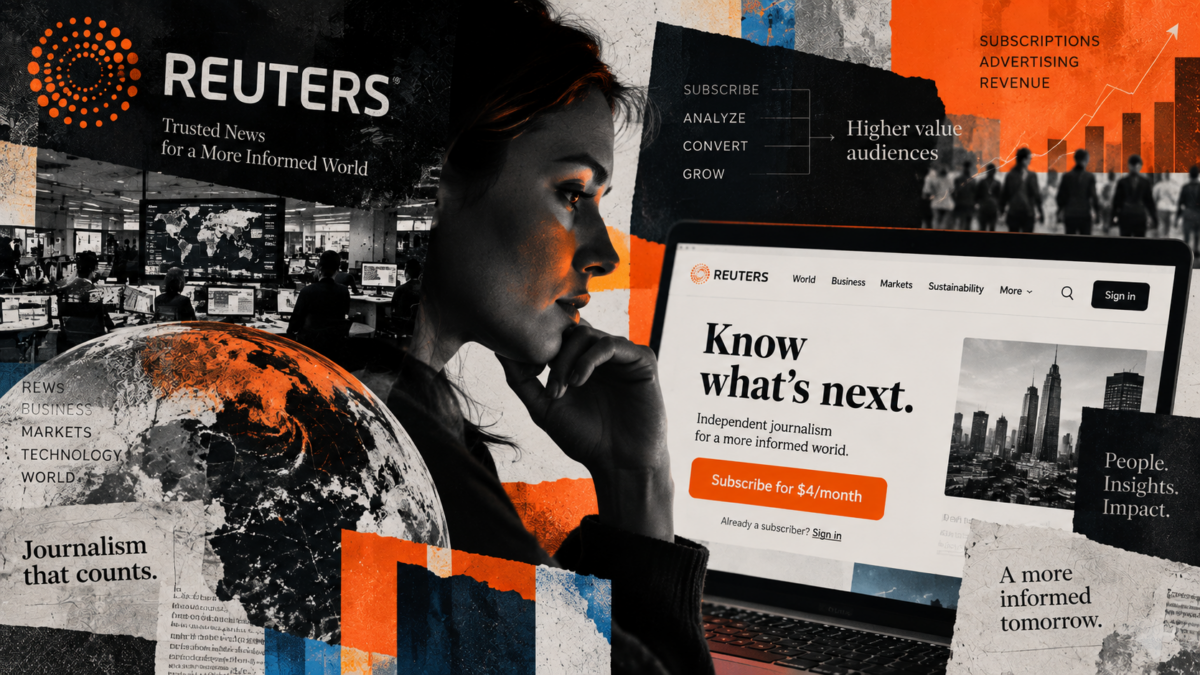 Το Reuters αφήνει τον αλγόριθμο να κάνει το ταμείο: Περισσότερες συνδρομές, χωρίς θυσία στη διαφήμιση