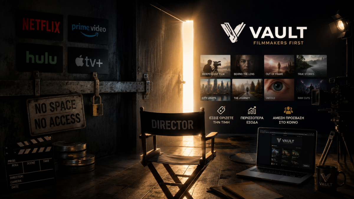 Το Vault ανοίγει την πόρτα που κλείνουν οι πλατφόρμες: Οι indie δημιουργοί παίρνουν τη διανομή στα χέρια τους