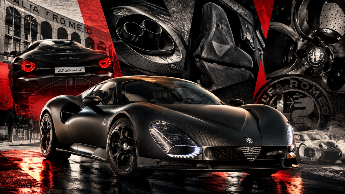 Η πιο σκοτεινή 33 Stradale δεν είναι βαμμένη μαύρη: Η Alfa Romeo αποκαλύπτει τη μοναδική «Perla Nera»
