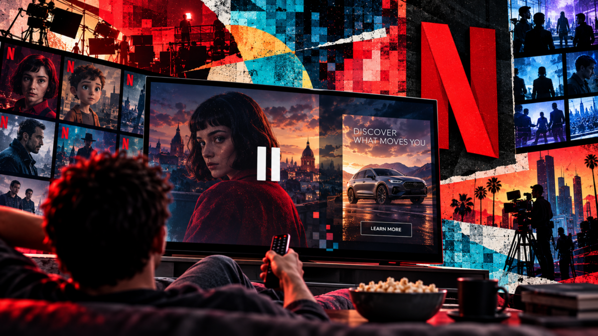 Pause στο Netflix, play στις διαφημίσεις: Ένα ακόμη κομμάτι της οθόνης αποκτά τιμή