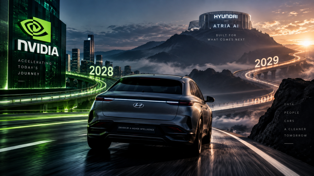 Η Hyundai καθυστερεί δύο χρόνια το δικό της «μυαλό»: Η NVIDIA αναλαμβάνει μέχρι το 2029