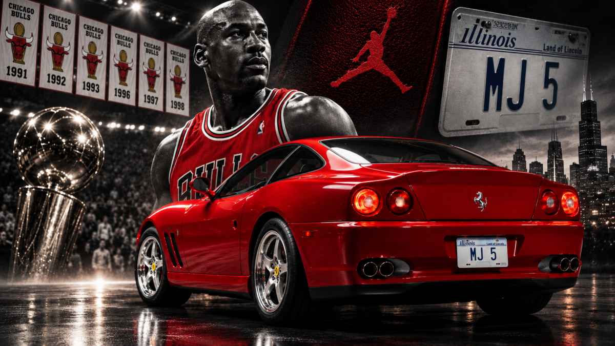 Το «Last Dance» είχε και V12: Η χαμένη Ferrari του Jordan επιστρέφει 24 χρόνια μετά και πάει για ρεκόρ