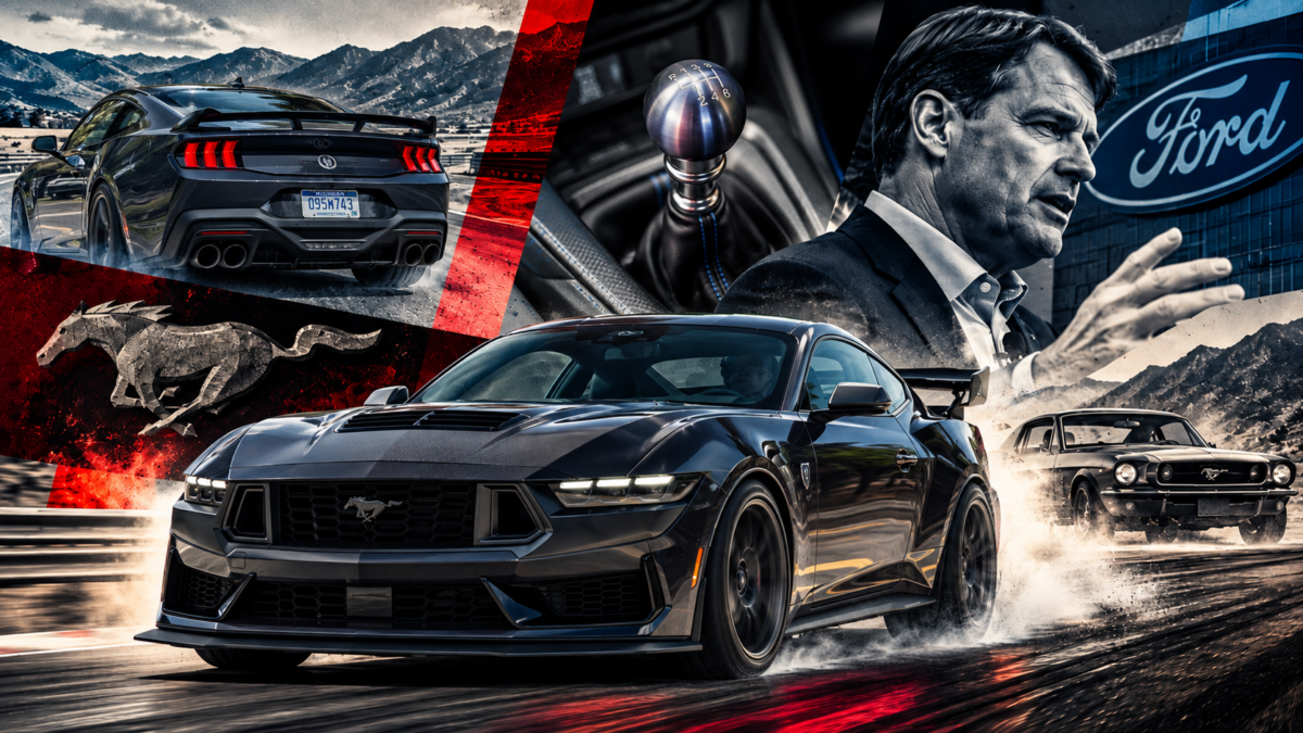 Το παράδοξο της Mustang: Τα τρία πεντάλ μπορεί να ζήσουν περισσότερο από τους οκτώ κυλίνδρους