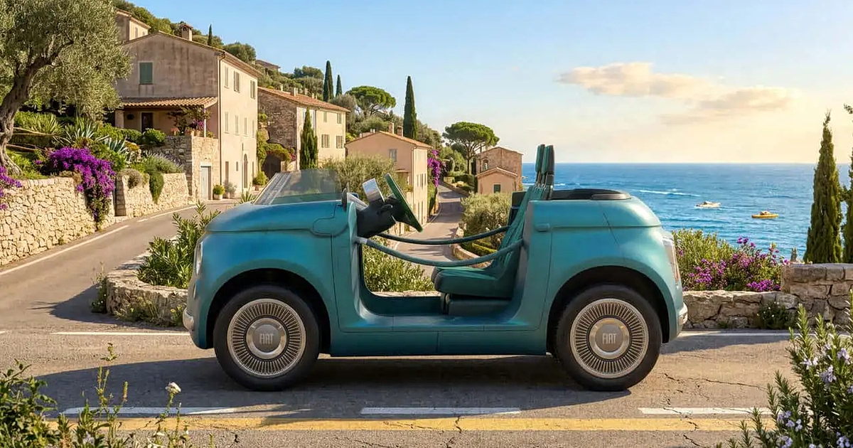 Fiat Topolino: Το μικρό που ξέχασε την οροφή του!