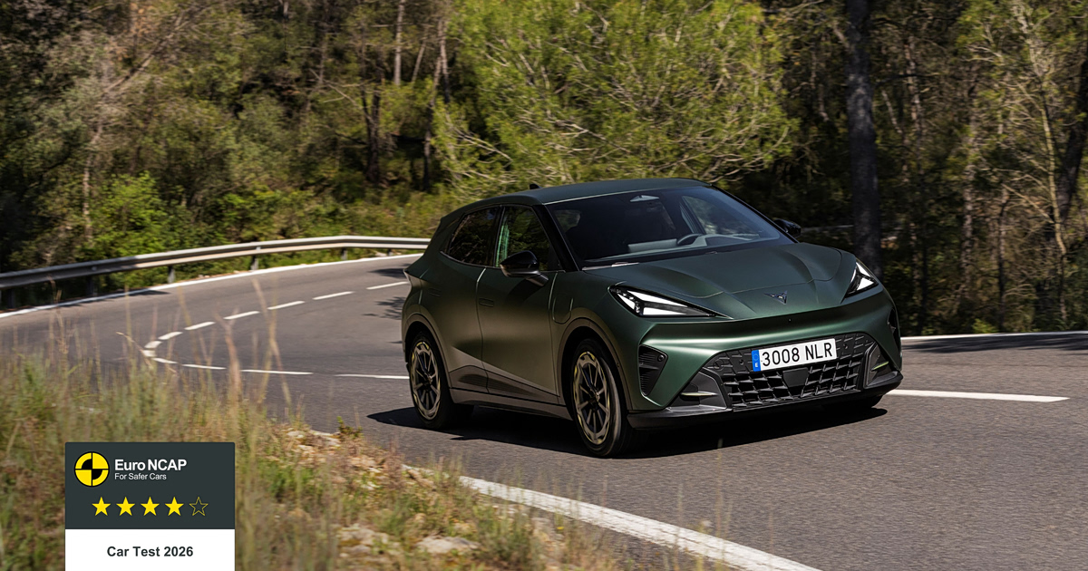 CUPRA RAVAL: 5 αστέρια ασφάλειας από Euro NCAP!