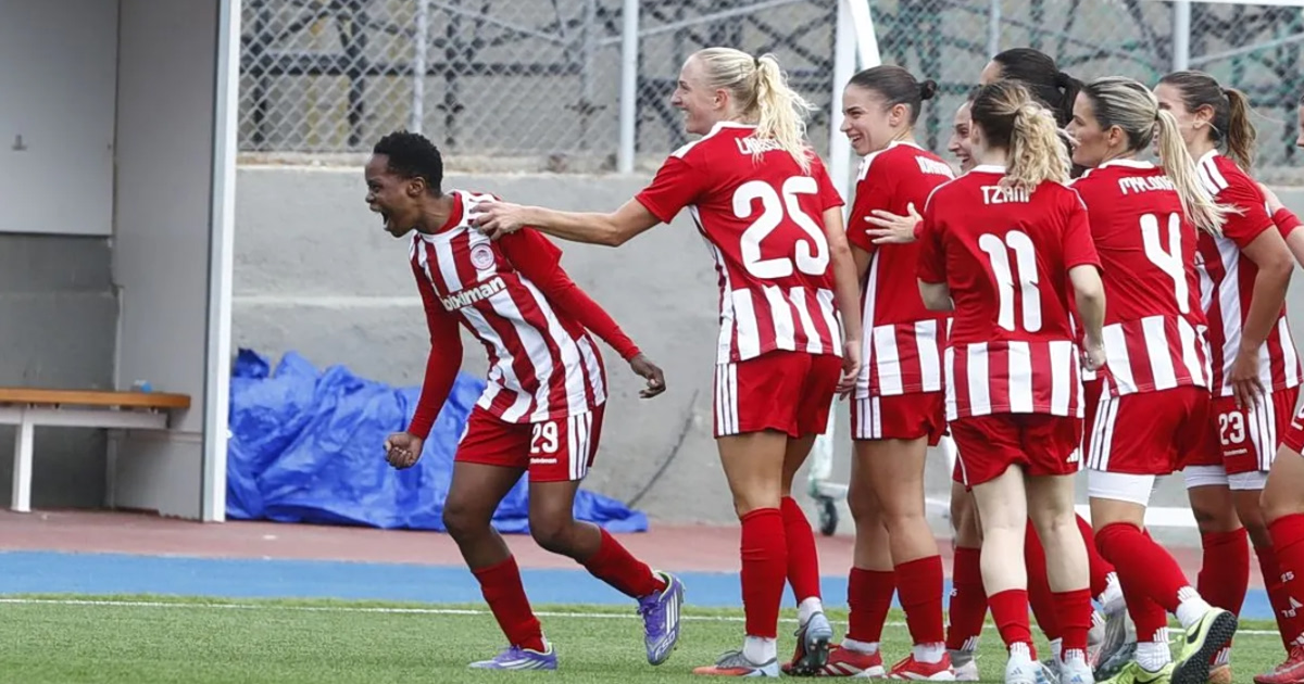 Ολυμπιακός Γυναικών: 12-0! Έγραψε ιστορία στην πρεμιέρα!