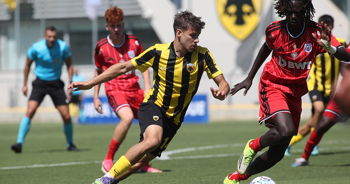 ΑΕΚ Κ19: Πρεμιέρα Youth League με γκρίνια και… λευκό!