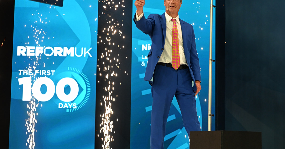 Φάρατζ: Ο «χρυσός» χορηγός και τα 36 εκατ. λίρες στο Reform UK