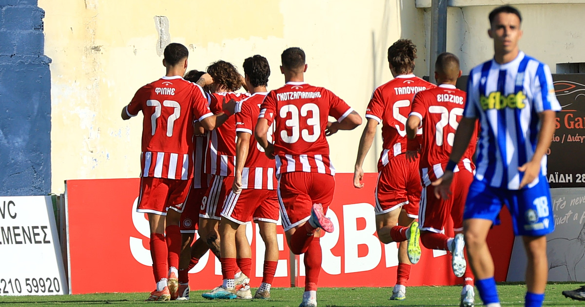 Ολυμπιακός Β’: Θρίαμβος! Ανατροπή στον Βόλο, 1-2 τη Νίκη!