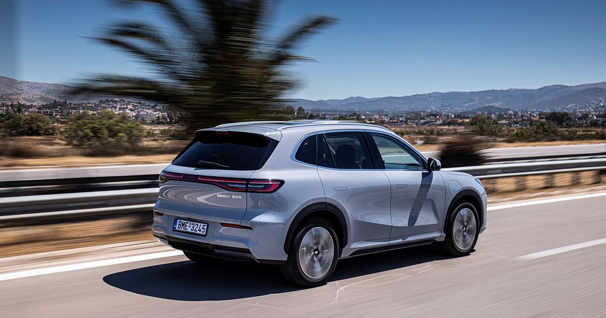 Geely E5: Ηλεκτρικό κάτω από 30.000€ με 475 χλμ. αυτονομία!