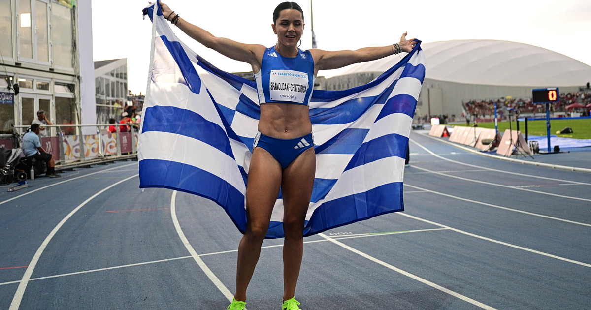 Σπανουδάκη: Ασημένια αστραπή στον Τάραντα! Μια ανάσα από το χρυσό