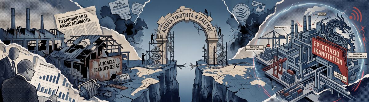 Γιατί η Δύση έχασε τη βιομηχανική παραγωγή από την Κίνα και πώς μπορεί να την πάρει πίσω