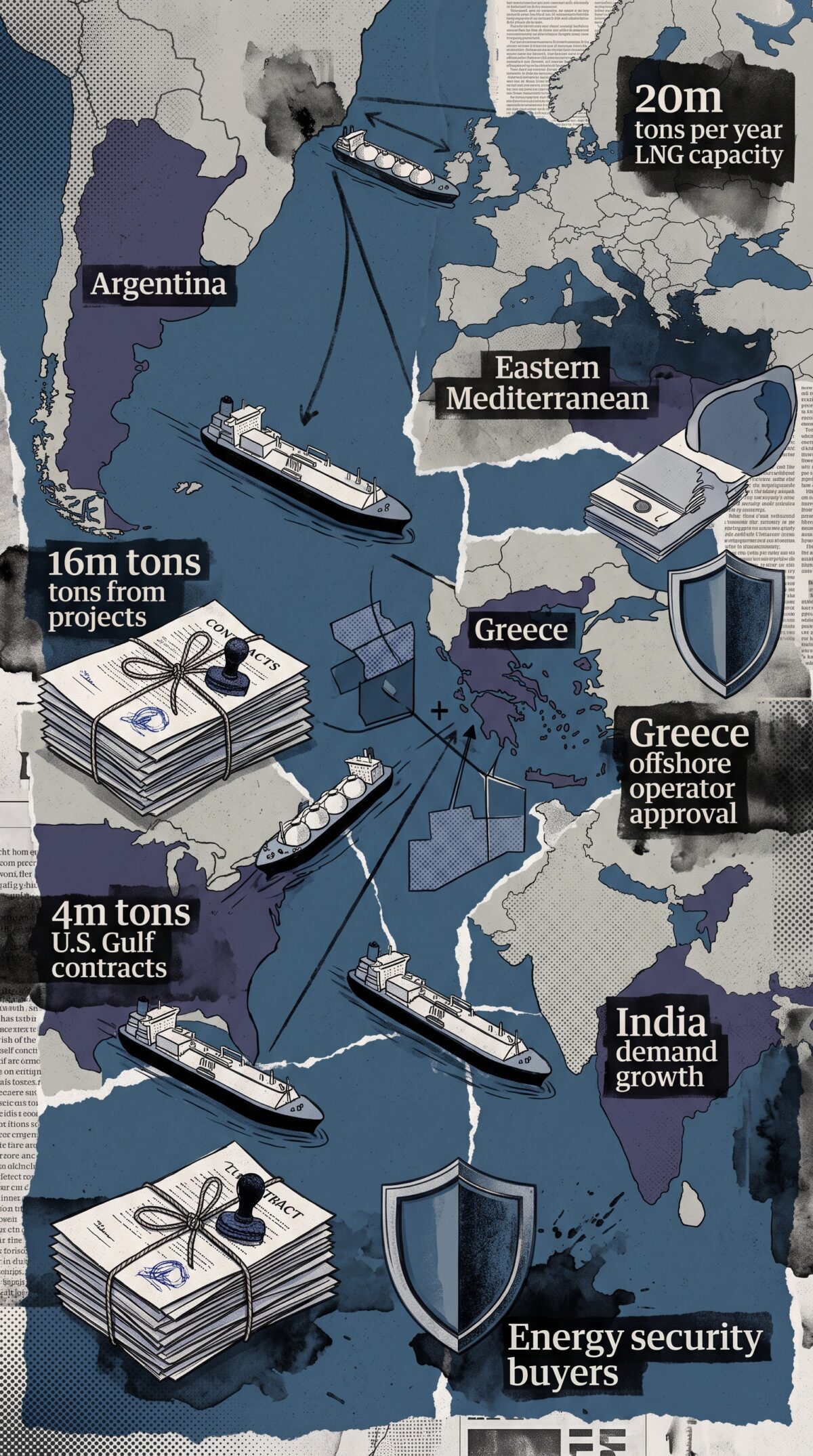 Η Chevron αγοράζει LNG γεωγραφία, όχι μόνο μόρια αερίου