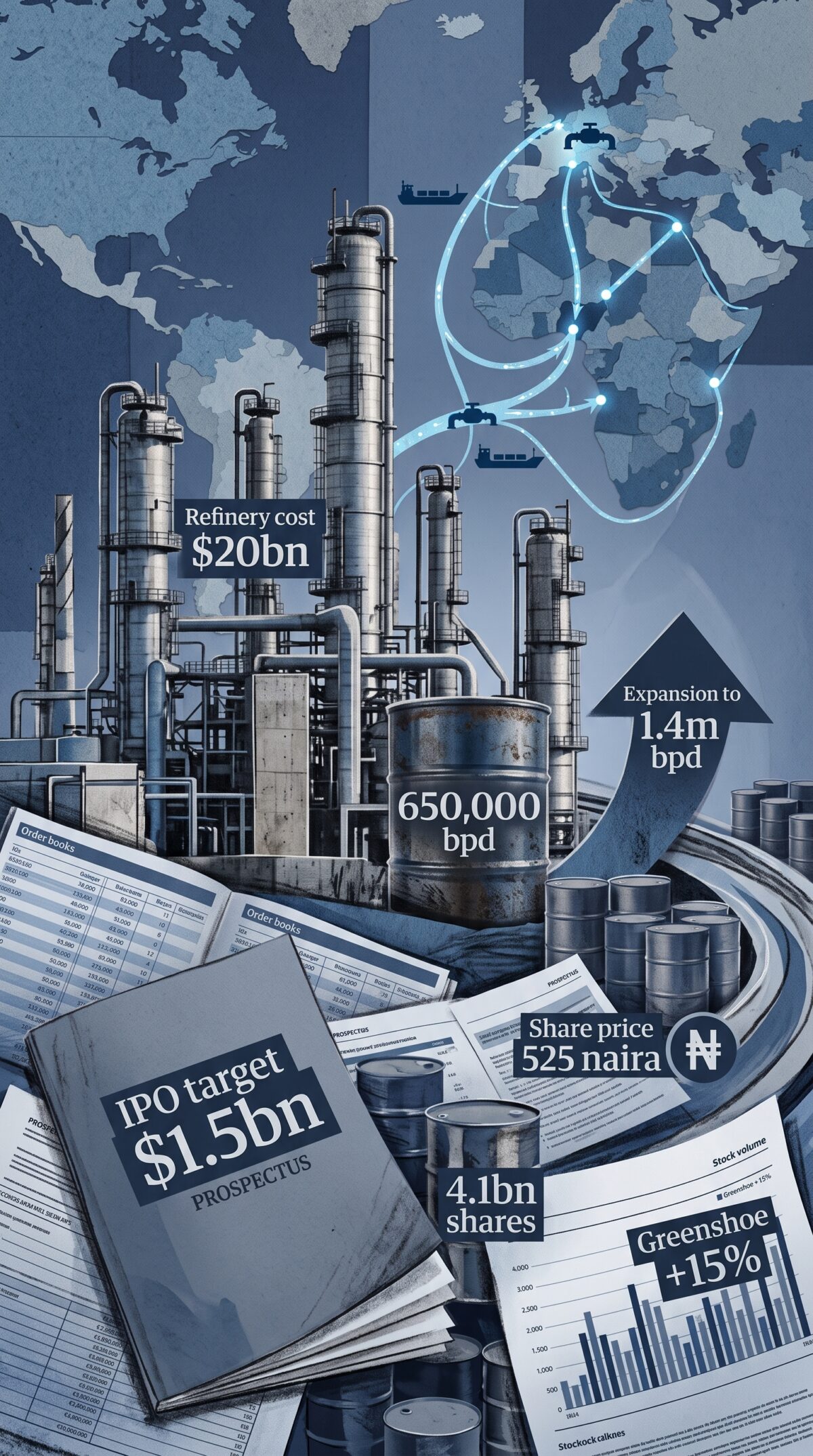 Η Dangote βγάζει το διυλιστήριο στο ταμπλό