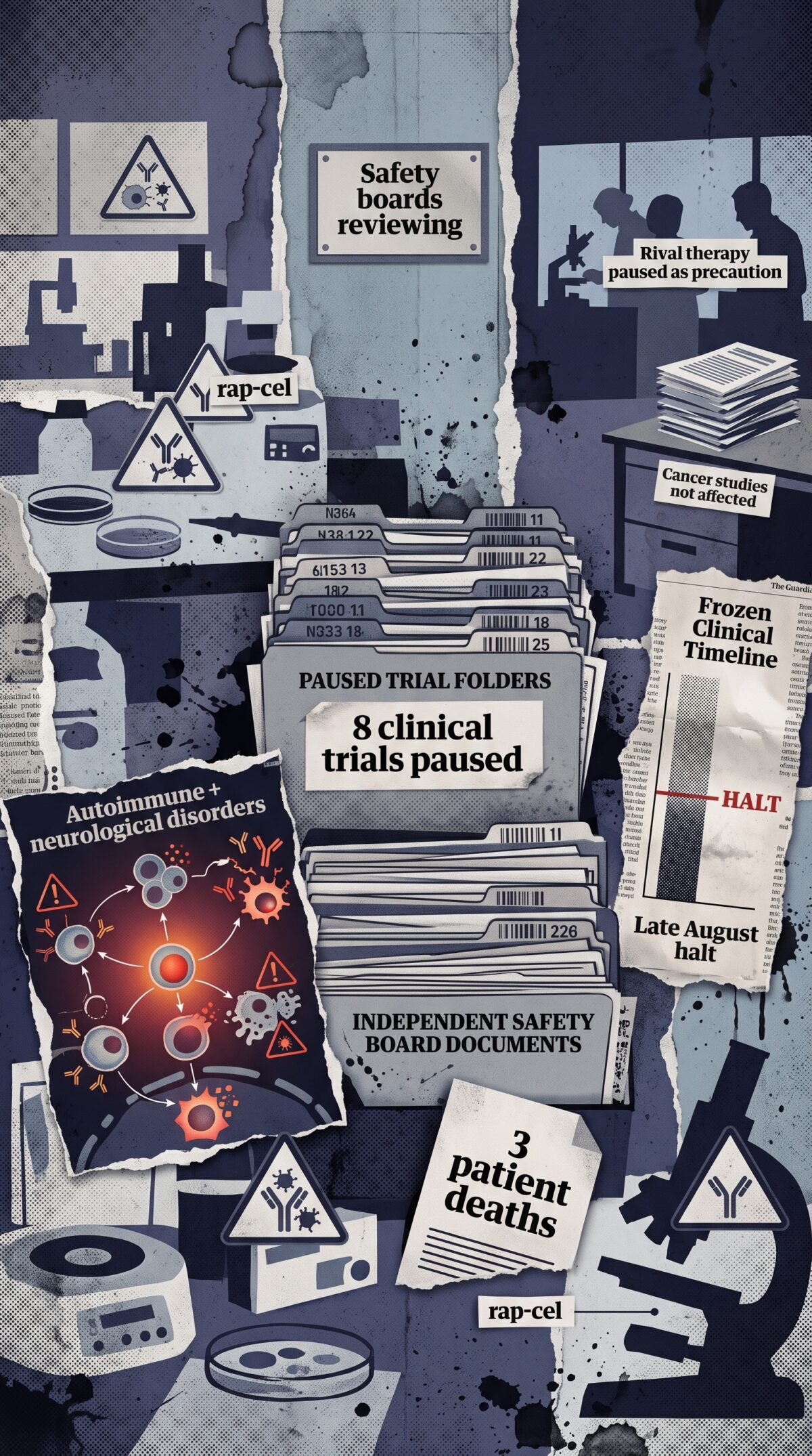 Η Novartis παγώνει οκτώ μελέτες μετά από τρεις θανάτους