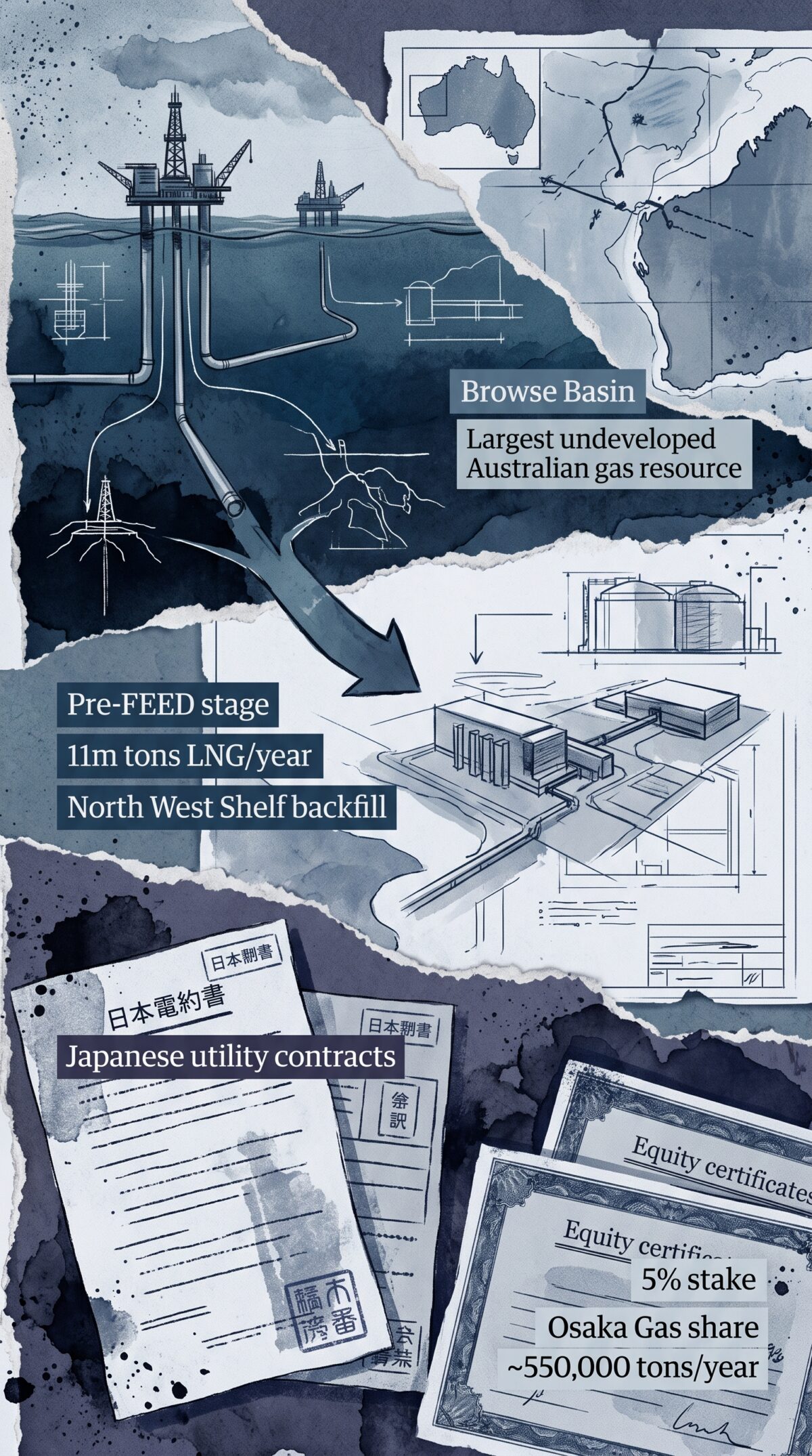 Η Osaka Gas αγοράζει το επόμενο αυστραλιανό LNG πριν χτιστεί