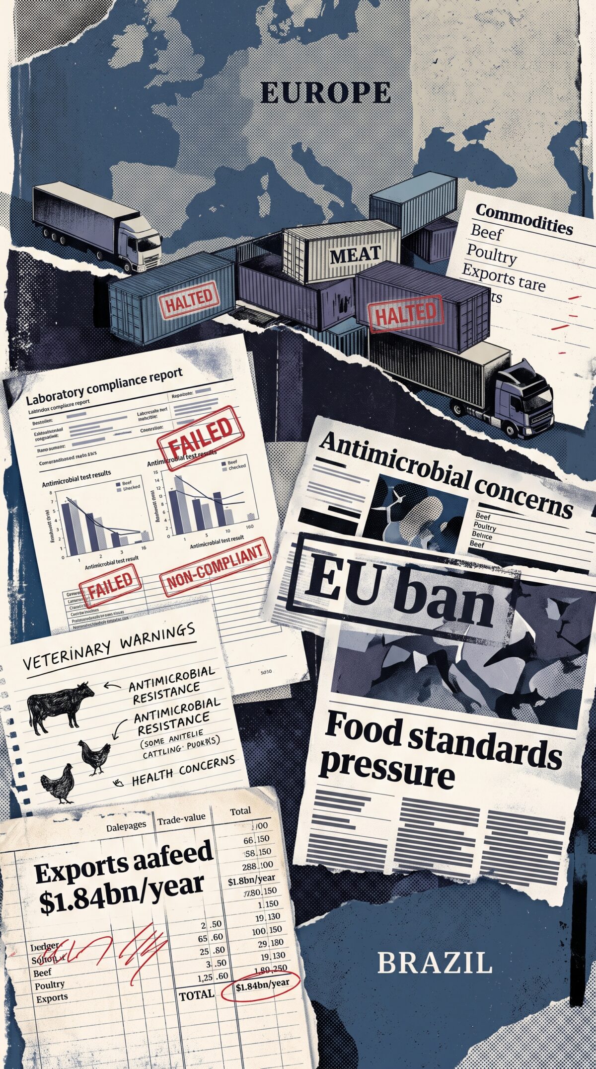 Η Ευρώπη κόβει τη Βραζιλία και σκληραίνει το food trade