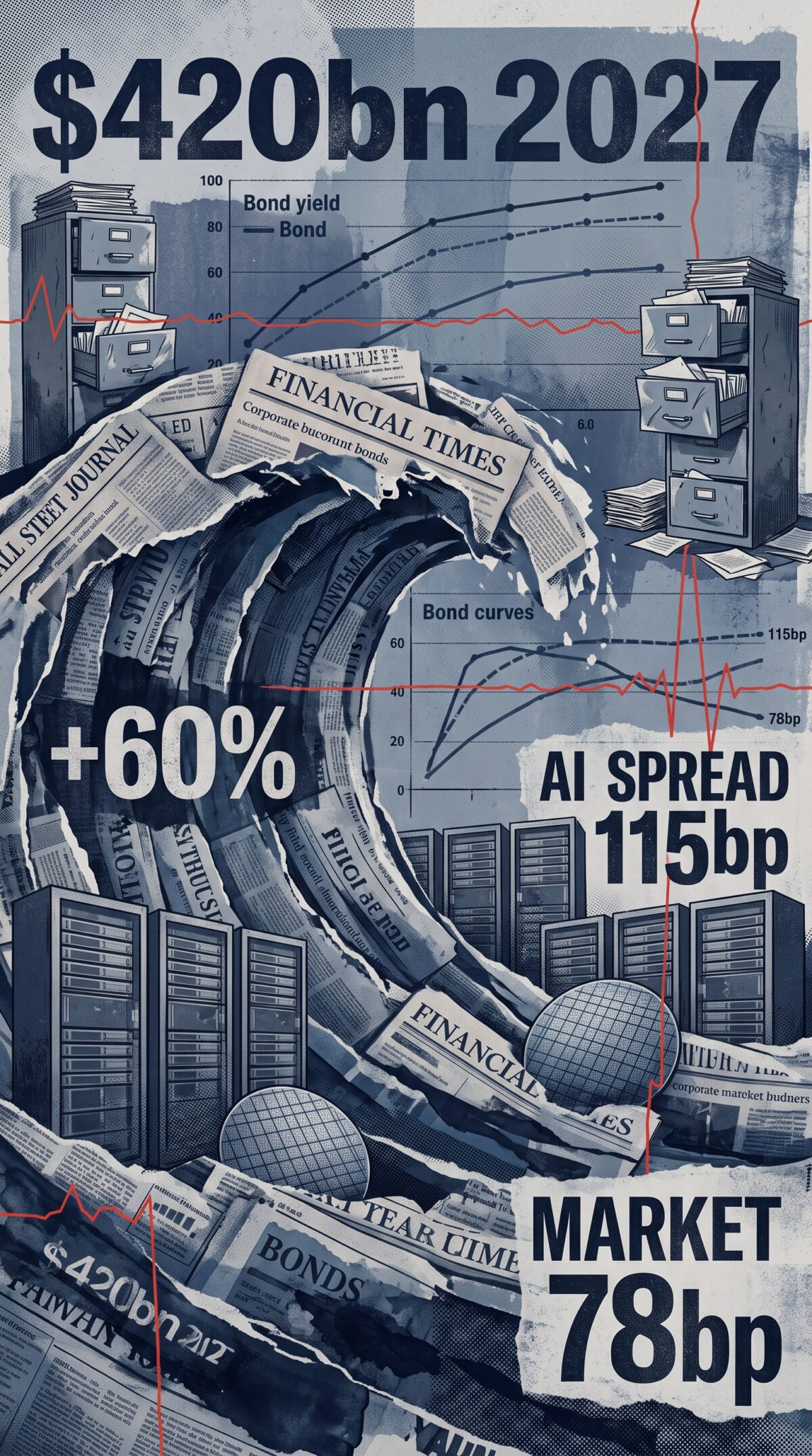 Η αγορά ομολόγων αρχίζει να ζητά «φόρο AI»