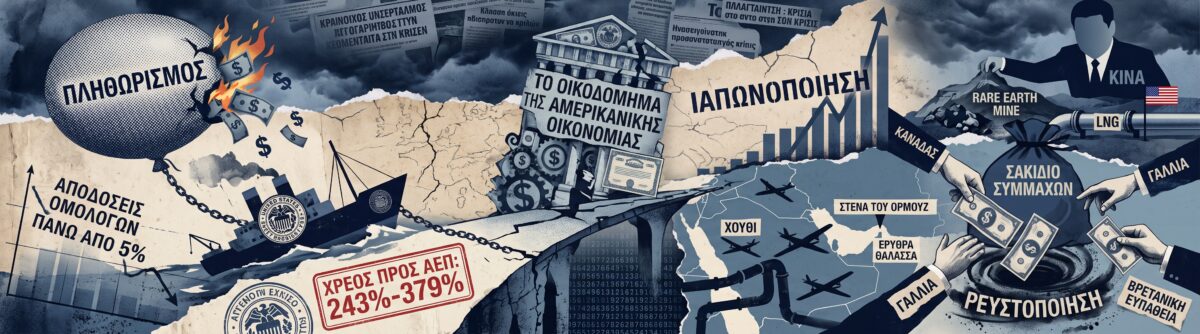 Η αμερικανική οικονομία σε τεντωμένο σχοινί και η παγκόσμια γεωπολιτική ανακατανομή