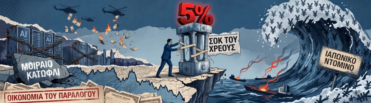 Η αμερικανική οικονομία στο χείλος του γκρεμού: Τα ομόλογα, το Ιράν και το ιαπωνικό ντόμινο
