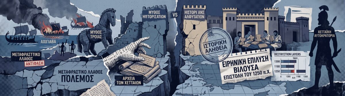 Ο μύθος της Τροίας και τα αρχεία των Χετταίων – Τι δείχνει η σύγχρονη έρευνα