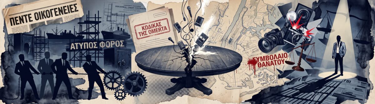 Οι άνδρες που κυβέρνησαν τη Μαφία της Νέας Υόρκης: Οι πόλεμοι, οι προδοσίες και η πτώση των πέντε οικογενειών