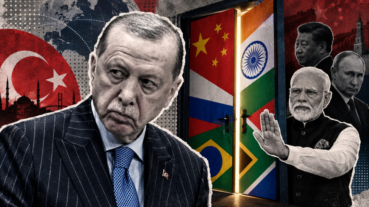 Πώς η Τουρκία του Ερντογάν είδε την πόρτα των BRICS να κλείνει δύο φορές – Το βέτο της Ινδίας και η καχυποψία Κίνας και Ρωσίας