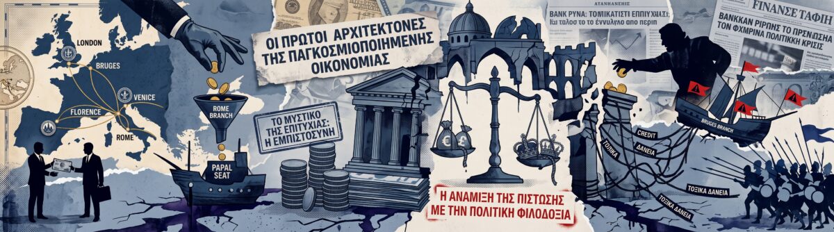Πώς η οικογένεια των Μεδίκων έχτισε και γκρέμισε το πρώτο παγκόσμιο τραπεζικό σύστημα