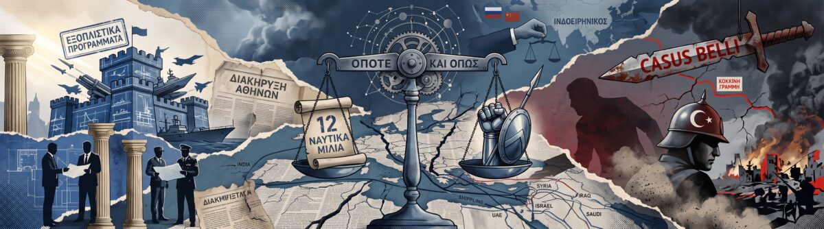 Τα 12 ναυτικά μίλια επιστρέφουν στο επίκεντρο – Το casus belli, η χρονική συγκυρία και ο ρόλος των εξοπλισμών