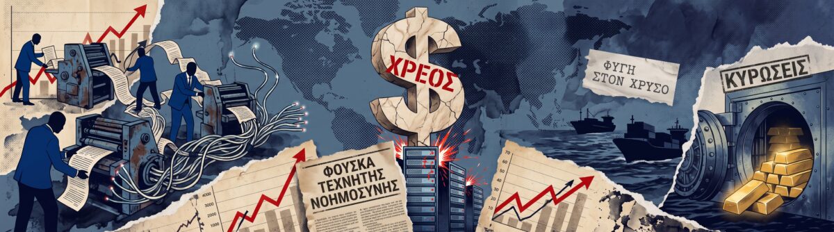 Το αδιέξοδο του αμερικανικού χρέους, η φούσκα της τεχνητής νοημοσύνης και η φυγή στον χρυσό
