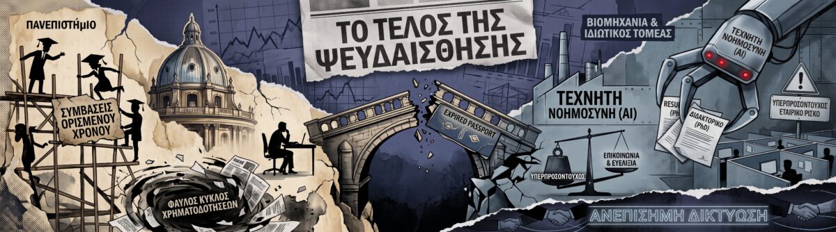 Το τέλος της ψευδαίσθησης – Γιατί το διδακτορικό δεν εξασφαλίζει πλέον καριέρα στην αγορά εργασίας