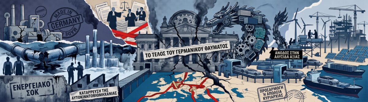 Το τέλος του γερμανικού θαύματος – Πώς η Κίνα διέλυσε την ισχυρότερη οικονομία της Ευρώπης