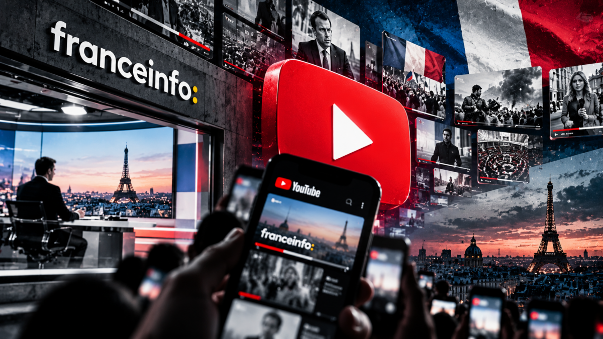 Η τηλεόραση βρήκε δεύτερη ζωή στο YouTube: 110 εκατ. views για το franceinfo σε έναν μήνα