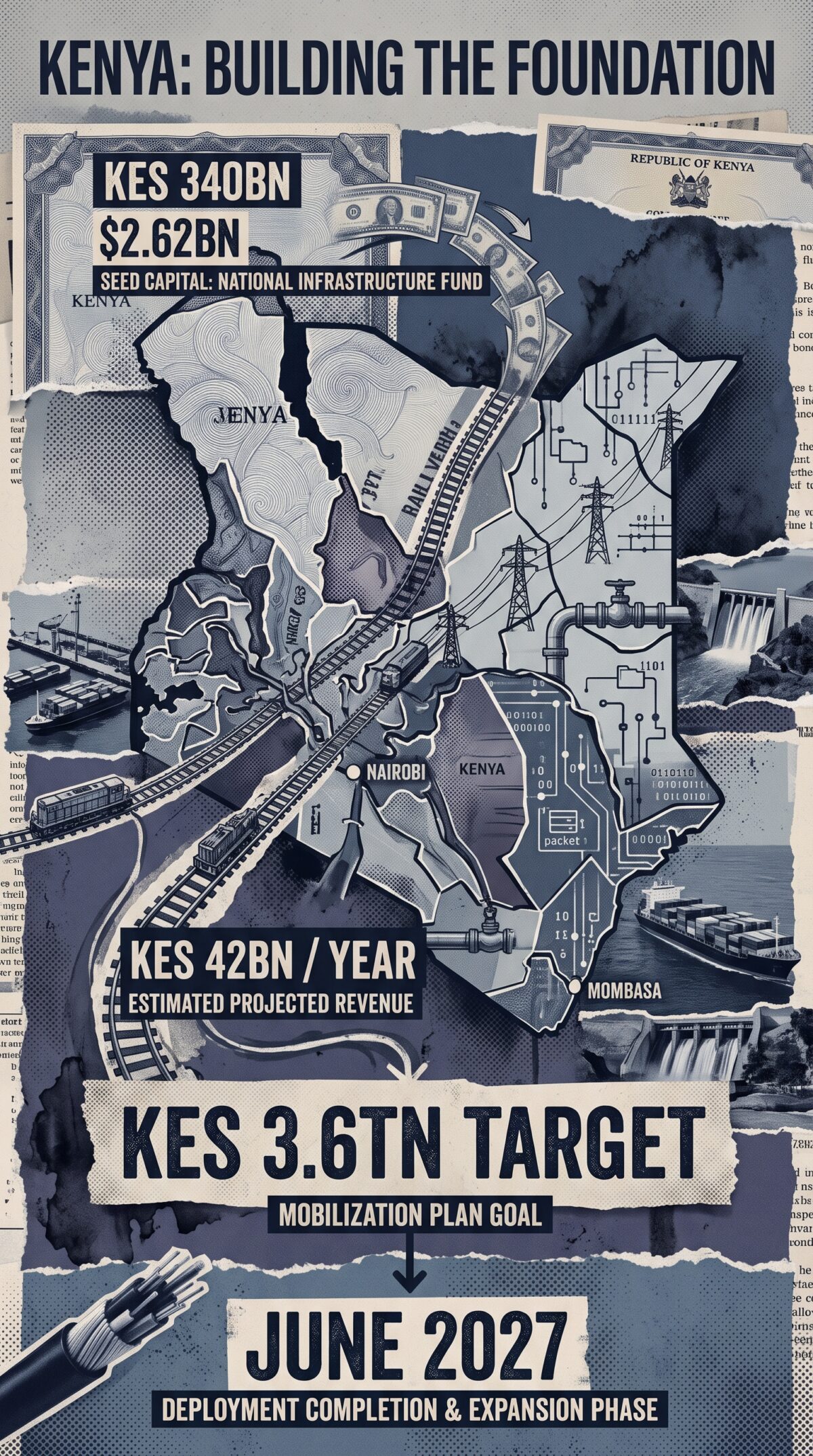 Η Κένυα στήνει επενδυτικό ταμείο ,62 δισ. με κρατικά ομόλογα