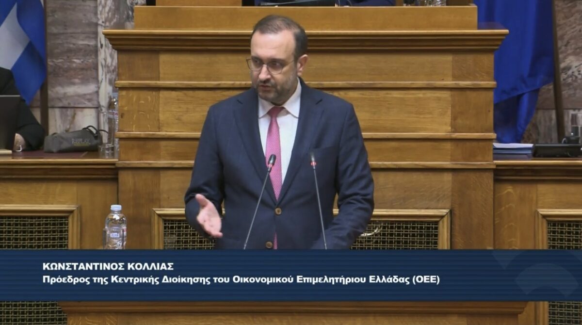 Κ. Κόλλιας: Το Μητρώο Πραγματικών Δικαιούχων να γίνει εργαλείο κατά της γραφειοκρατίας, όχι μηχανισμός εξόντωσης των συνεπών ΜμΕ