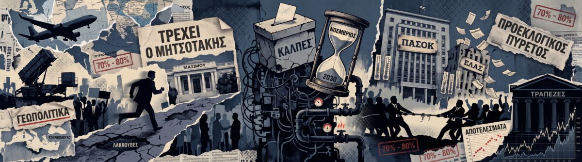 Τρέχει ο Μητσοτάκης, σε φουλ προεκλογικούς το ΠΑΣΟΚ, αποκαλυπτήρια για τα ψηφοδέλτια της ΕΛΑΣ, ράλι δίχως τέλος για το φυσικό αέριο, οι τράπεζες στο επίκεντρο λόγω αποτελεσμάτων