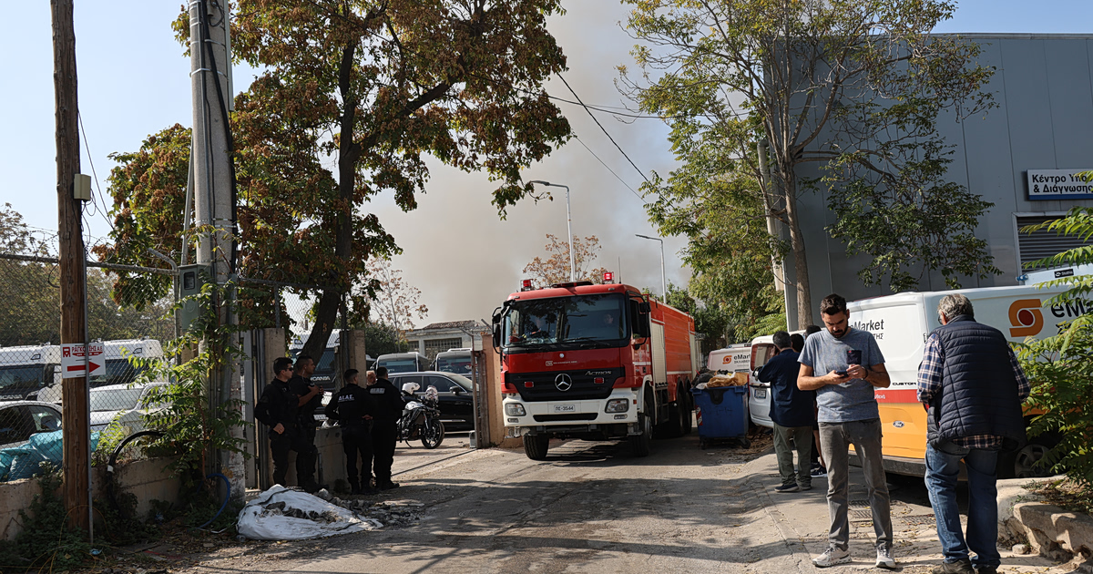 Φωτιά Αιγάλεω: Τι απέμεινε από τις βιοτεχνίες;