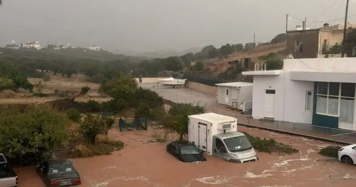 Ιεράπετρα: 23 διασώσεις! Η Κρήτη πνίγεται στη λάσπη