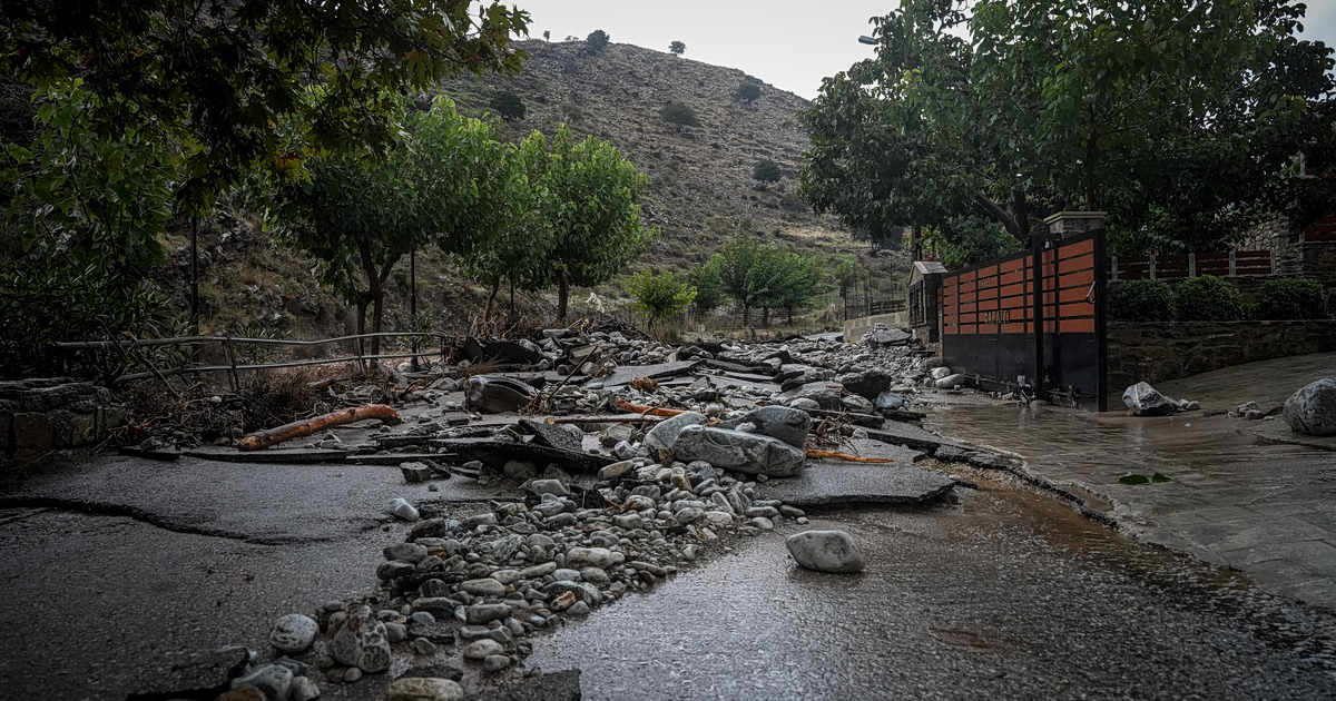 Κρήτη: 420mm βροχή! Χάος, εκκενώσεις, Στρατός στους δρόμους